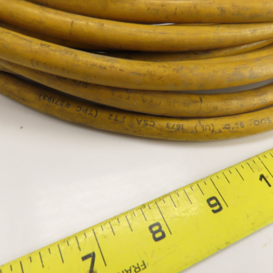 Super-Trex Ultra Gard SOO 16AWG 3 Conductor Portable Flexible Power Cord 40'