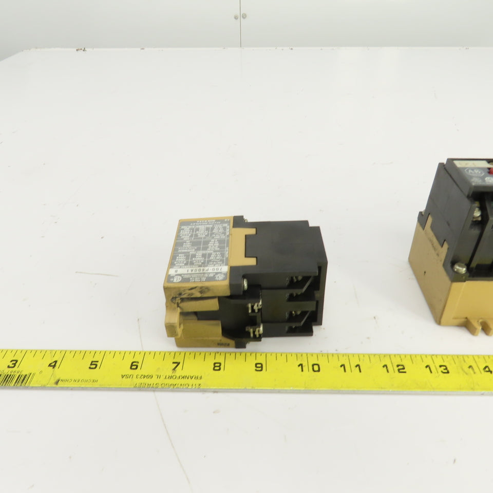 Allen Bradley 700-P400A1 Ser B AC Relay 120V Coil Lot Of 4
