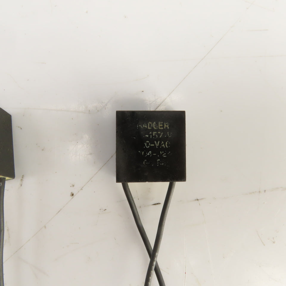 Badger RC-157-V 120VAC Capacitor W/Resistor Lot Of 4
