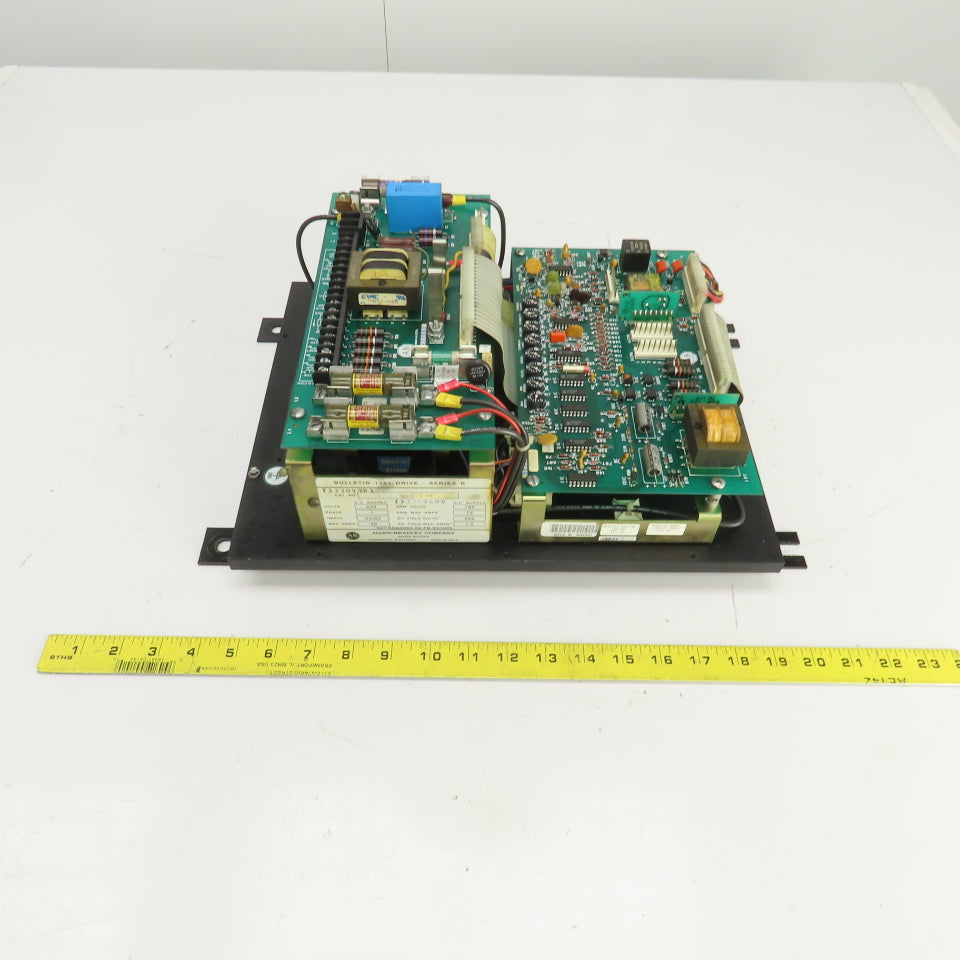 Allen Bradley 1361-D061-2-10 Bulletin 1361 Ser B DC Drive 230VAC 1PH 20A 180VDC