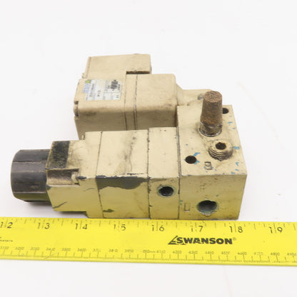 MAC 252B-526AAAA 2 Position Pneumatic Solenoid W/ Regulator 0-120 PSI 24VDC