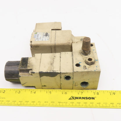 MAC 252B-526AAAA 2 Position Pneumatic Solenoid W/ Regulator 0-120 PSI 24VDC