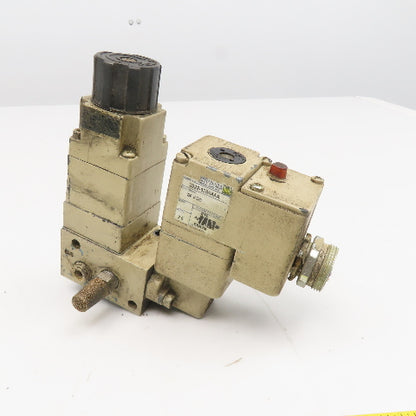 MAC 252B-526AAAA 2 Position Pneumatic Solenoid W/ Regulator 0-120 PSI 24VDC
