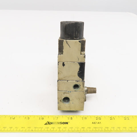MAC 252B-526AAAA 2 Position Pneumatic Solenoid W/ Regulator 0-120 PSI 24VDC