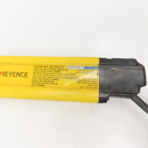 Keyence GL-R52H-T GL-R52H-R Safety Light Curtain Transmitter Receiver Set 24VDC