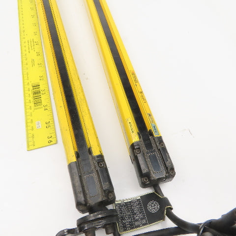 Keyence GL-R52H-T GL-R52H-R Safety Light Curtain Transmitter Receiver Set 24VDC
