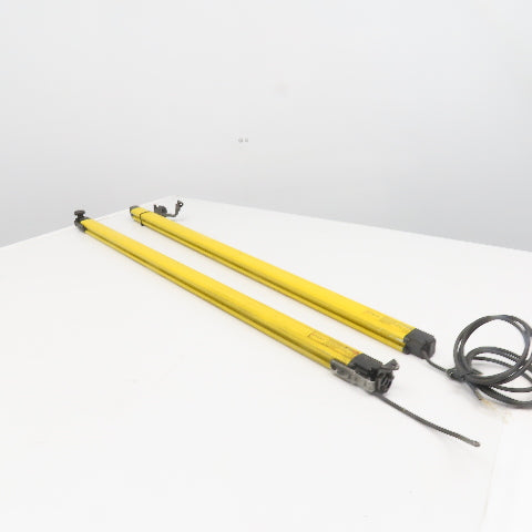Keyence GL-R52H-T GL-R52H-R Safety Light Curtain Transmitter Receiver Set 24VDC