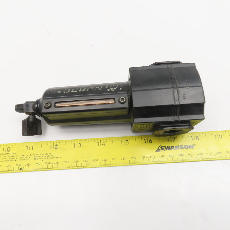 Excelon F73G-4AN-QD3 1/2" NPT Compressed Air Filter Assembly Manual Drain 250PSI