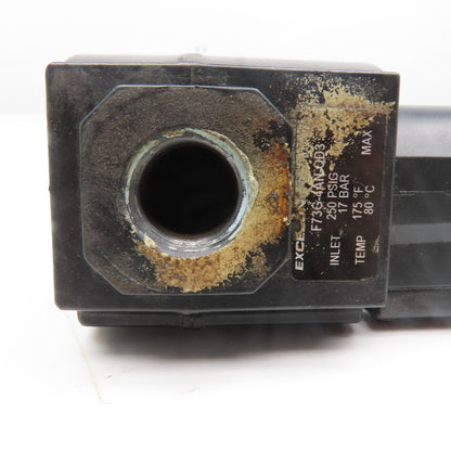 Excelon F73G-4AN-QD3 1/2" NPT Compressed Air Filter Assembly Manual Drain 250PSI