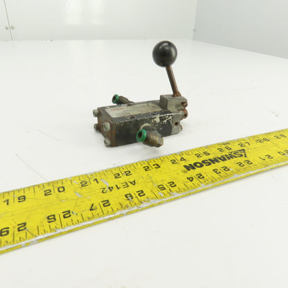 ARO Fluid Power E152LM 3 Port 2 Position Manual Air Control Valve 1/4" NPT
