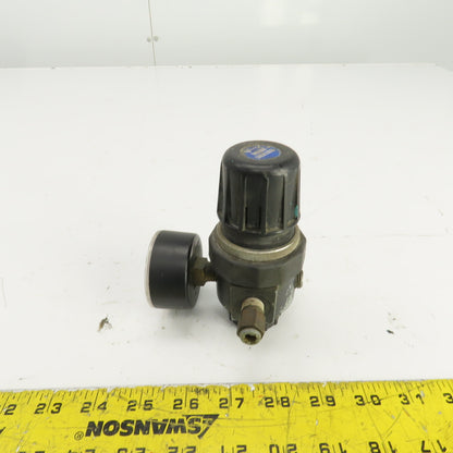 Watts Midi-Series 0-125PSI Manual Pneumatic Regulator W/0-160PSI Gauge 1/4" NPT