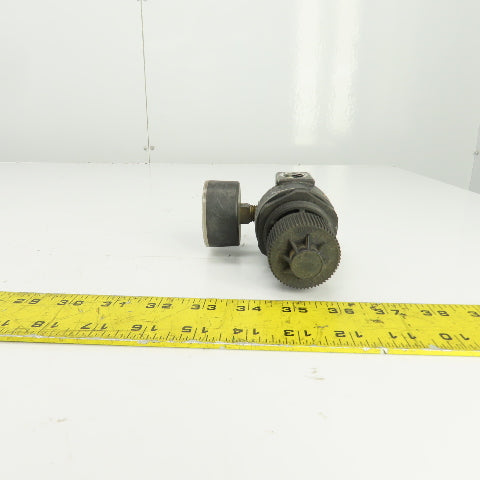 ARO 127231-000 Inline Pneumatic Regulator W/Dixon 0-160PSI Pressure Gauge