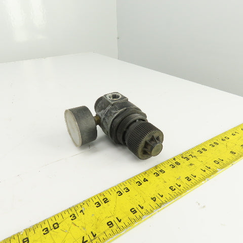 ARO 127231-000 Inline Pneumatic Regulator W/Dixon 0-160PSI Pressure Gauge