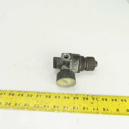 ARO 127231-000 Inline Pneumatic Regulator W/Dixon 0-160PSI Pressure Gauge