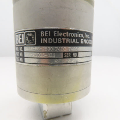 BEI H35B-SS-2500-P4ZC-7406-EM18-S Rotary Encoder 3/8" Shaft