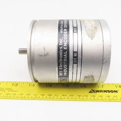 BEI H35B-SS-2500-P4ZC-7406-SM18-S Rotary Encoder 3/8" Shaft