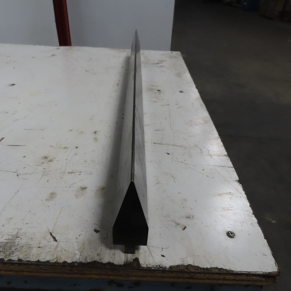 36" Press Brake 30° Forming Angle Die Block 1/2" Tang 4-1/8" Ht. x1-1/2" Thick