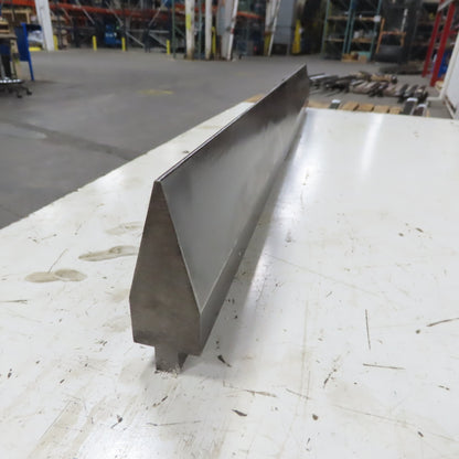 36" Press Brake 30° Forming Angle Die Block 1/2" Tang 4-1/8" Ht. x1-1/2" Thick