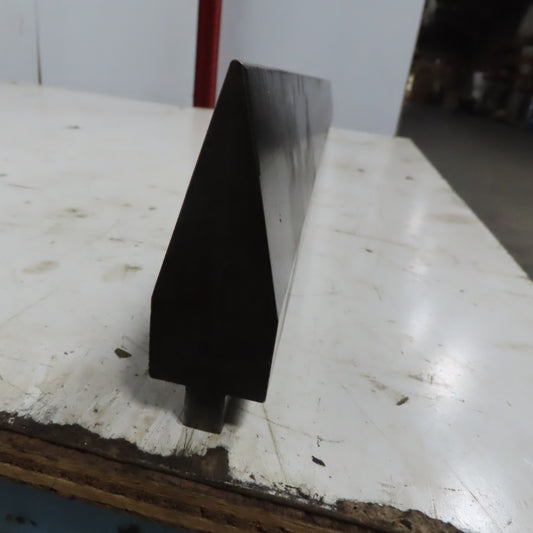 36" Press Brake 30° Forming Angle Die Block 1/2" Tang 4-1/8" Ht. x1-1/2" Thick