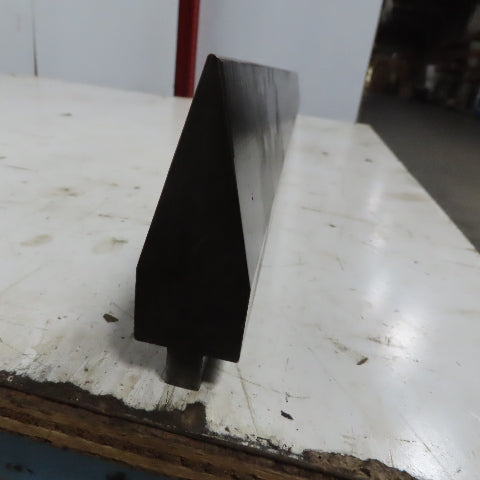 36" Press Brake 30° Forming Angle Die Block 1/2" Tang 4-1/8" Ht. x1-1/2" Thick