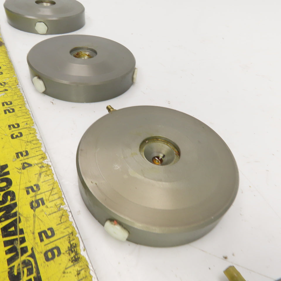 Lubricated Drop-In Ball Transfer Unit 3-1/8" OD Lot Of 4