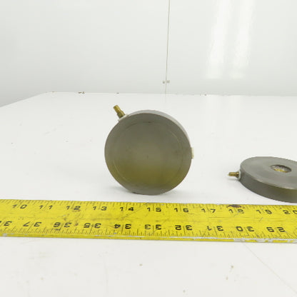 Lubricated Drop-In Ball Transfer Unit 3-1/8" OD Lot Of 4