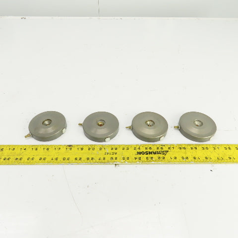 Lubricated Drop-In Ball Transfer Unit 3-1/8" OD Lot Of 4