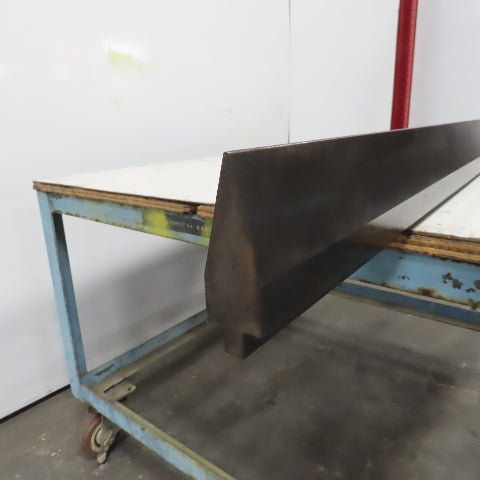 62-7/8" Press Brake 30° Forming Angle Die Block 1/2" Tang 4-1/8"Ht.x1-1/2" Thick