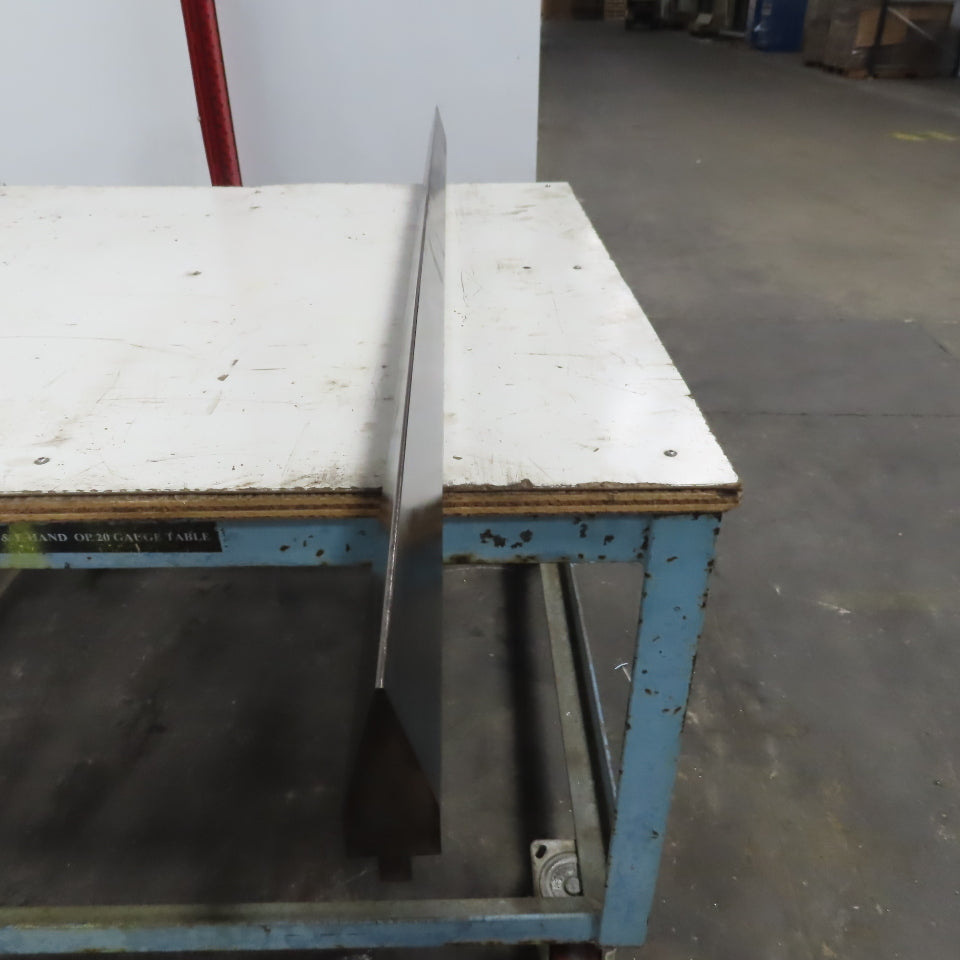 62-7/8" Press Brake 30° Forming Angle Die Block 1/2" Tang 4-1/8"Ht.x1-1/2" Thick