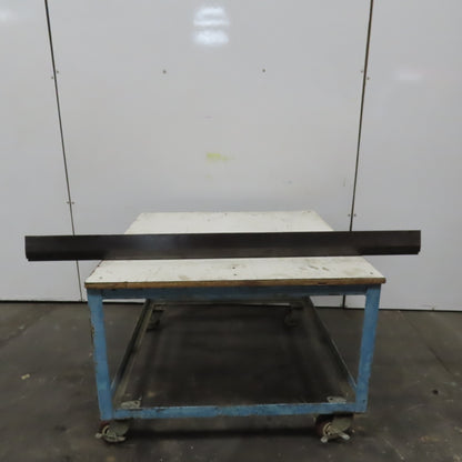 62-7/8" Press Brake 30° Forming Angle Die Block 1/2" Tang 4-1/8"Ht.x1-1/2" Thick