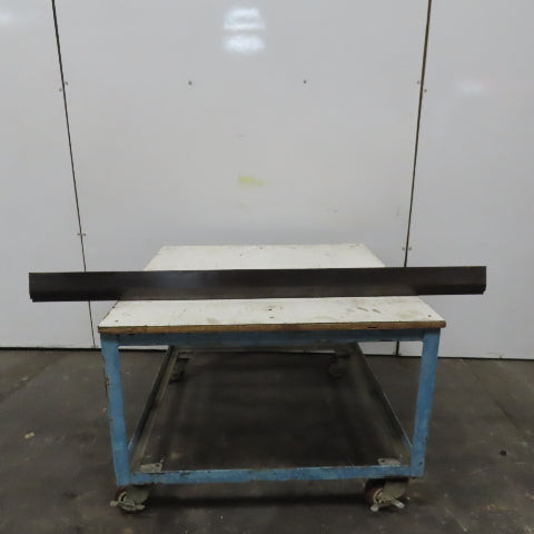 62-7/8" Press Brake 30° Forming Angle Die Block 1/2" Tang 4-1/8"Ht.x1-1/2" Thick