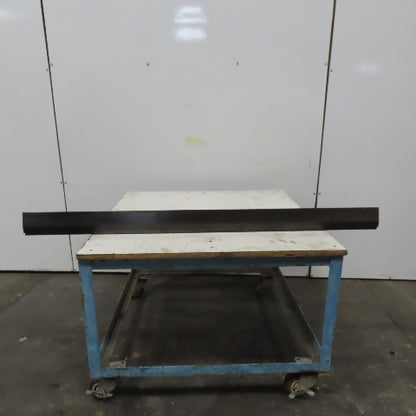 62-7/8" Press Brake 30° Forming Angle Die Block 1/2" Tang 4-1/8"Ht.x1-1/2" Thick