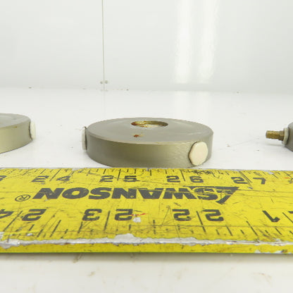 Lubricated Drop-In Ball Transfer Unit 2-7/8" OD Lot Of 4