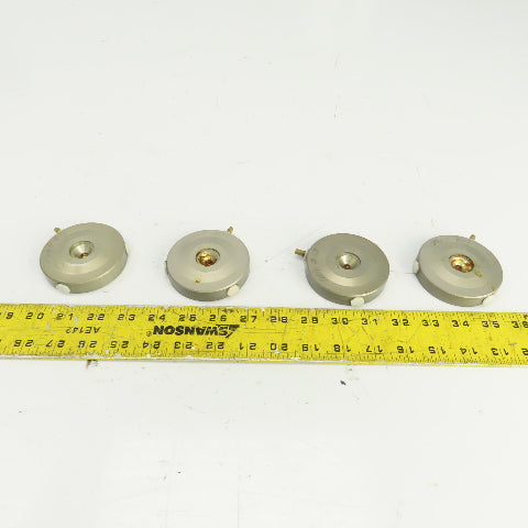 Lubricated Drop-In Ball Transfer Unit 2-7/8" OD Lot Of 4