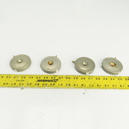 Lubricated Drop-In Ball Transfer Unit 2-7/8" OD Lot Of 4