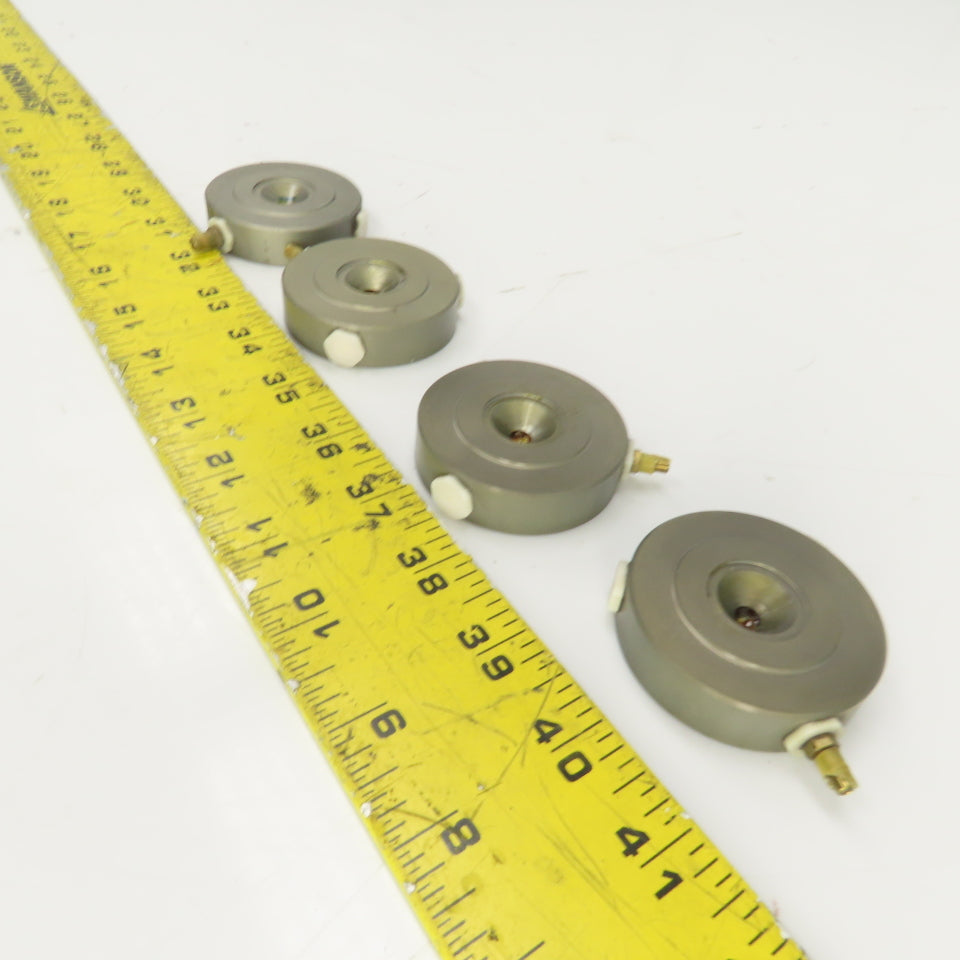 Lubricated Drop-In Ball Transfer Unit 2-1/8" OD Lot Of 4