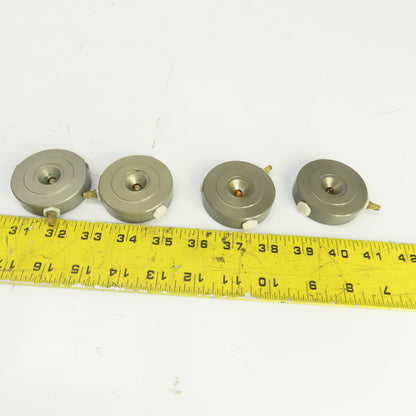 Lubricated Drop-In Ball Transfer Unit 2-1/8" OD Lot Of 4