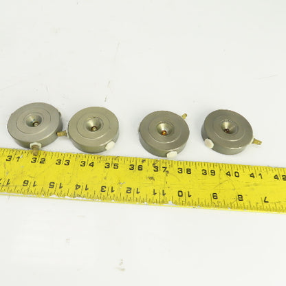 Lubricated Drop-In Ball Transfer Unit 2-1/8" OD Lot Of 4