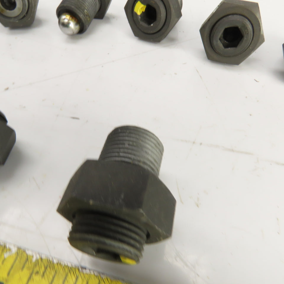 Stud Mount Drop-In Ball Transfer Unit Uses 1/2" Balls M120-1.5 Stud Lot Of 14