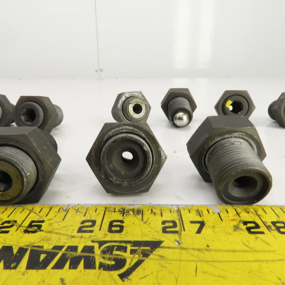 Stud Mount Drop-In Ball Transfer Unit Uses 1/2" Balls M120-1.5 Stud Lot Of 14