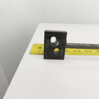 46" OAL Gear Rack 28-3/4" Travel Length 1/2" W 8TPI From Browne&Sharp Validator