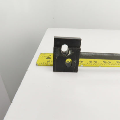 46" OAL Gear Rack 28-3/4" Travel Length 1/2" W 8TPI From Browne&Sharp Validator
