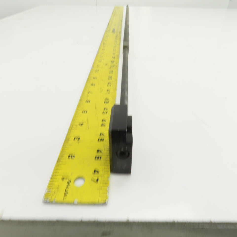46" OAL Gear Rack 28-3/4" Travel Length 1/2" W 8TPI From Browne&Sharp Validator