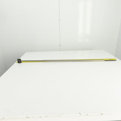 46" OAL Gear Rack 28-3/4" Travel Length 1/2" W 8TPI From Browne&Sharp Validator