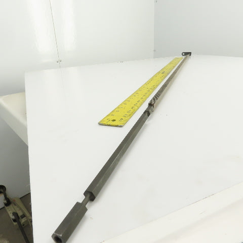 64.5"OAL Gear Rack 41-5/8" Travel Length 1/2" W 8TPI From Browne&Sharp Validator