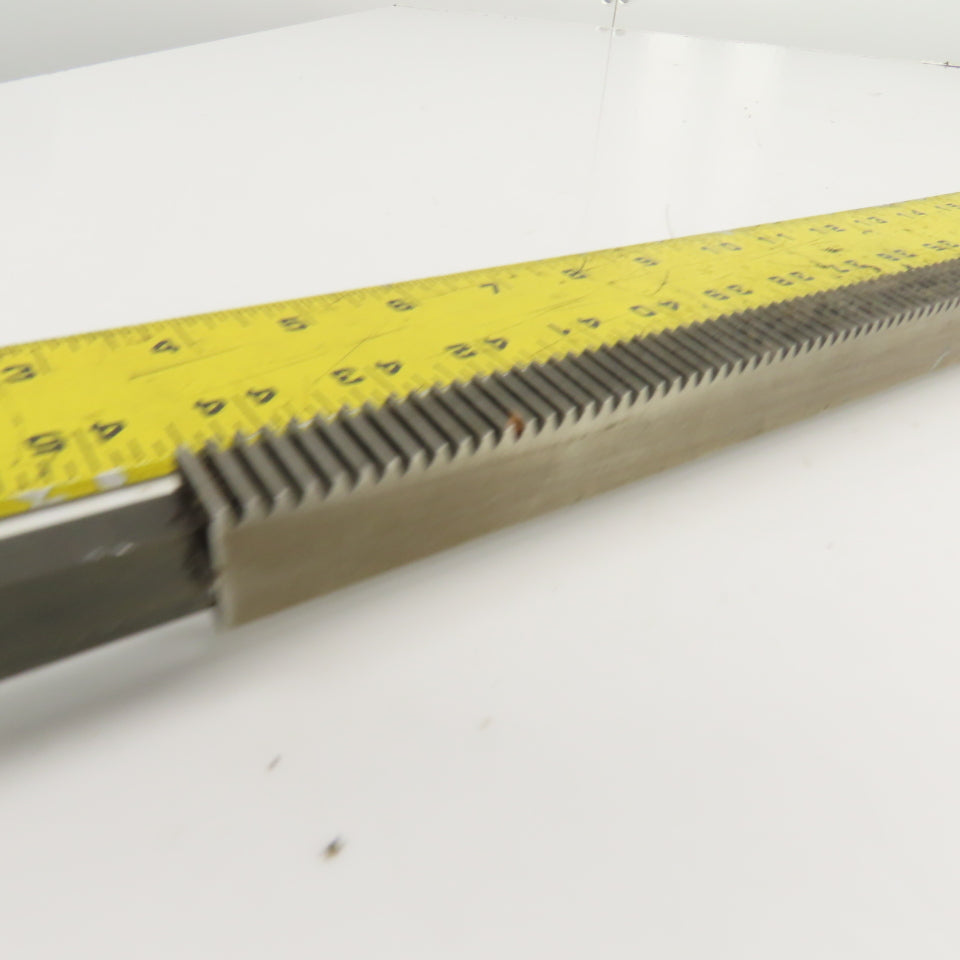 64.5"OAL Gear Rack 41-5/8" Travel Length 1/2" W 8TPI From Browne&Sharp Validator