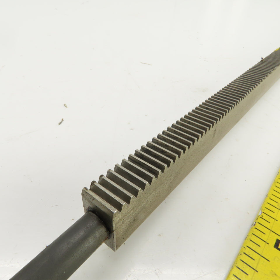64.5"OAL Gear Rack 41-5/8" Travel Length 1/2" W 8TPI From Browne&Sharp Validator