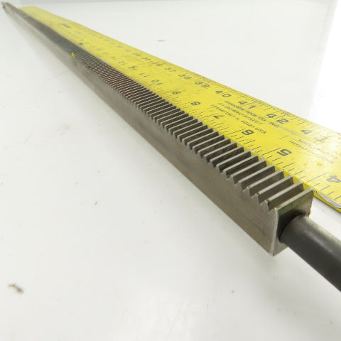 64.5"OAL Gear Rack 41-5/8" Travel Length 1/2" W 8TPI From Browne&Sharp Validator