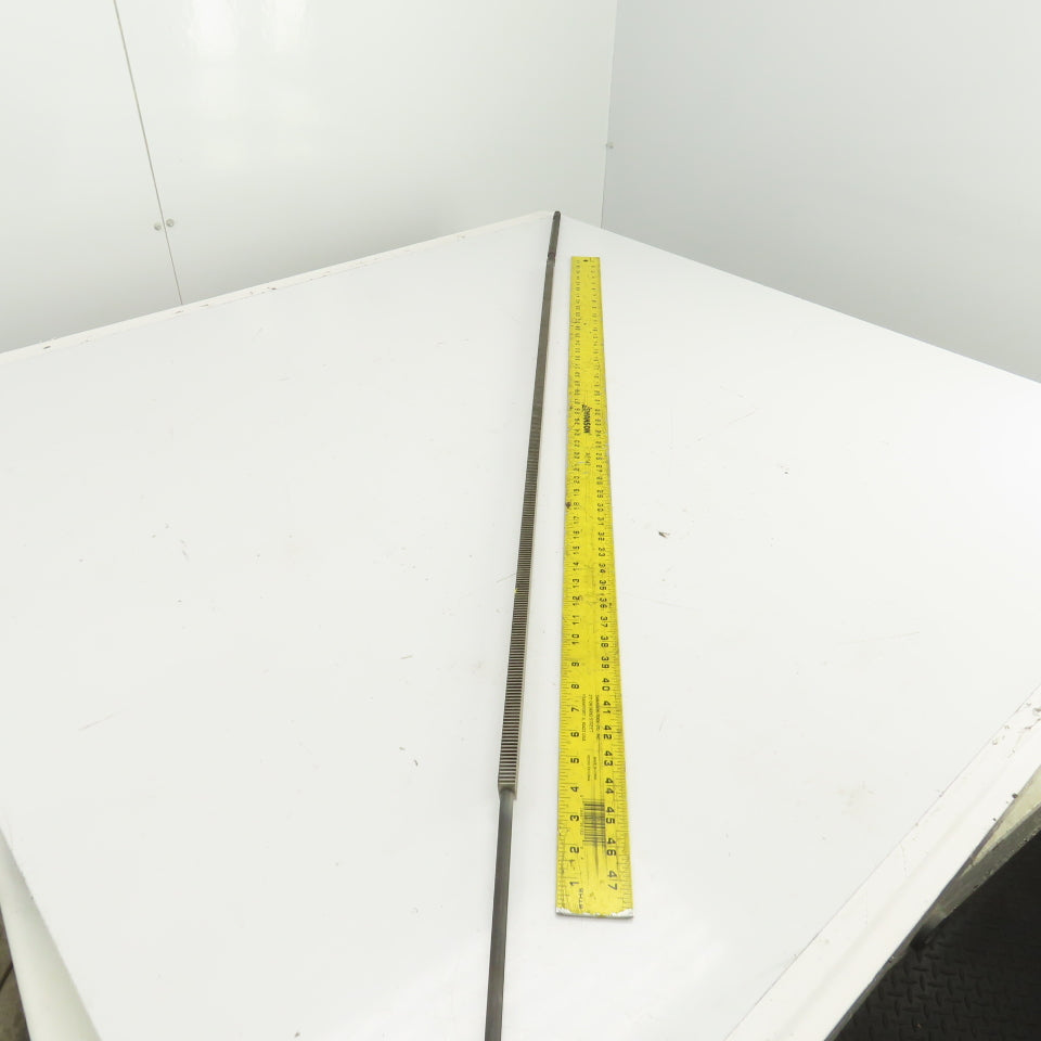 64.5"OAL Gear Rack 41-5/8" Travel Length 1/2" W 8TPI From Browne&Sharp Validator