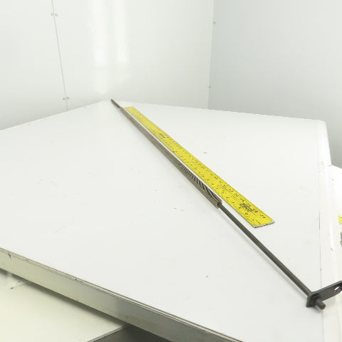 64.5"OAL Gear Rack 41-5/8" Travel Length 1/2" W 8TPI From Browne&Sharp Validator